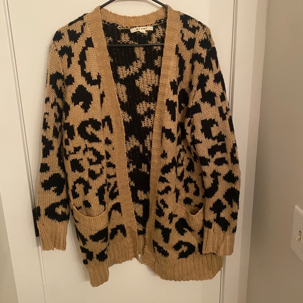 Cheetah cardigan